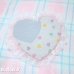 画像2: Pastel Heart Fabric Photo Frame (2)