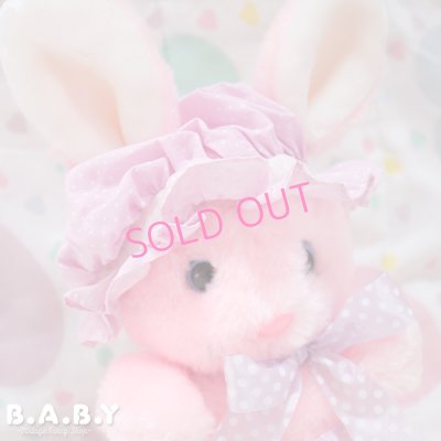 画像2: Bonnet & Diaper Dot Baby Bunny