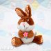 画像2: Spring Funny Bunny Pink / Brown (2)