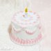 画像1: Birthday Cake Pink CoinBank  (1)