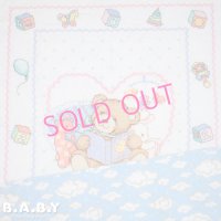 CrossStitch Baby Toys Quilt Blanket