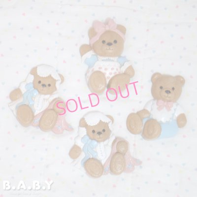 画像1: Nursery Bear Wall Decoration