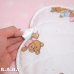 画像3: Kid's Bear Quilt Heart Doily (3)