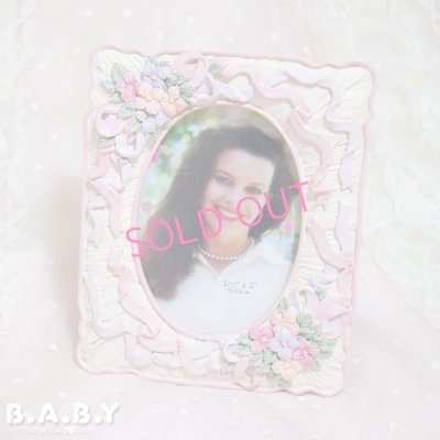 画像1: Bouquet Ribbon Photo Frame