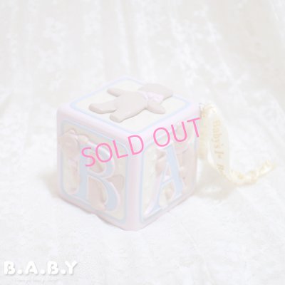 画像1: Baby's 1st Block Ornament