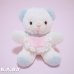 画像1: Bantam White Blue Melody Bib Bear (1)