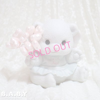 画像1: "I’m An Angel" Bear Ceramic Figure