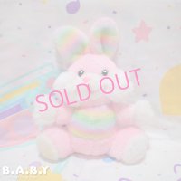 Rainbow Pink Bunny