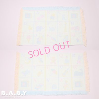 画像2: Baby Alphabet Afghan Blanket