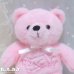 画像2: "IT'S A GIRL!" Pink Bear (2)