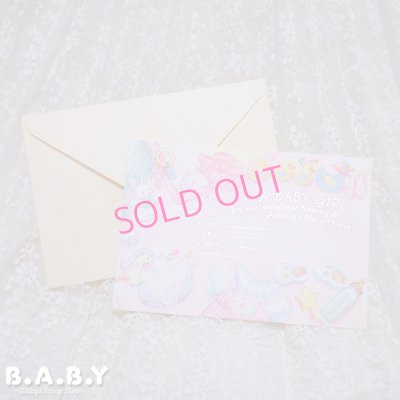 画像1: It's a Girl Card / A BABY GIRL...