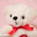 画像4: I Love You Heart White Mini Bear