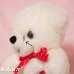 画像3: I Love You Heart White Mini Bear