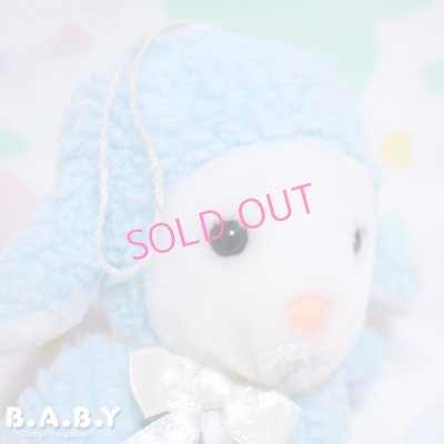 画像2: Baby Rattle Blue Sheep