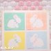 画像5: < 1 seets > Pastel Easter Bunny Sticker (5)