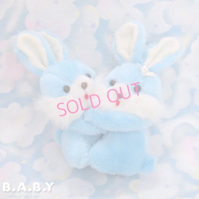 画像1: Hugging Blue Twins Bunny