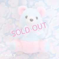 Pink Diaper Blue Bear