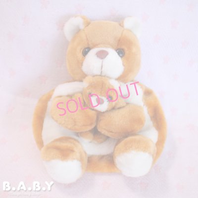 画像1: Mom & Baby Bear Stuffed BackPack