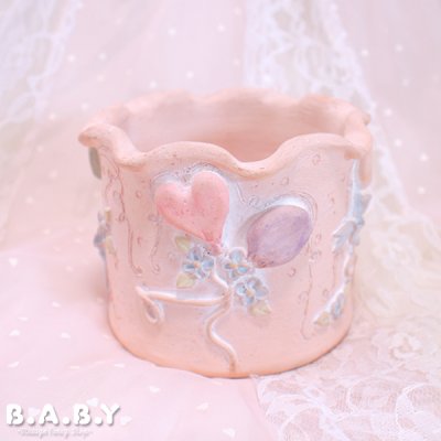 画像4: Ruffle Heart Balloon Planter