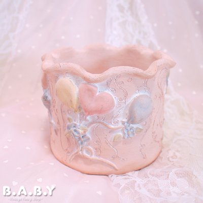 画像6: Ruffle Heart Balloon Planter