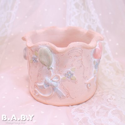 画像3: Ruffle Heart Balloon Planter