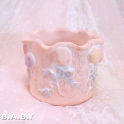 画像5: Ruffle Heart Balloon Planter