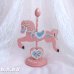 画像1: TolePaint Carousel Horse Wood Stand (1)