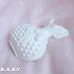 画像4: HOMCO Wall Hanging Plaques Milk Glass Vase / Vase