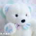 画像2: Carter's Baby Rattle White Bear (2)