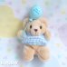 画像1: RUSS "Happy Birthday" Balloon Mini Bear / Blue (1)