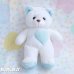 画像1: Blue Heart White Bear (1)