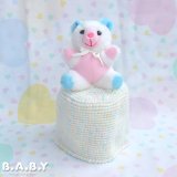 Party Bear Crochet Toilet Paper Cover