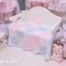 画像6: Pink＆Blue Heart Knit Blanket