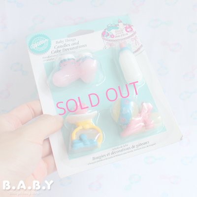画像2: Baby Shower Set【A】 / Baby Pacifier & Candle