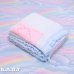 画像4: Pink＆Blue Heart Knit Blanket