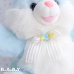 画像5: Rose Ribbon Big Blue Bunny