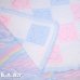 画像3: Pink＆Blue Heart Knit Blanket