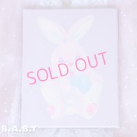 B.A.B.Y Cuddle Friends / Purple BabyPin Bunny