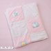 画像8: White & Pink Block Baby Patchwork Blanket