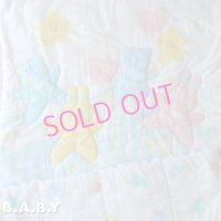Pastel Baby Bear & Bunny Comforter