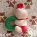 画像3: Christmas Wreath Hugging Mouse