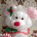 画像2: Puffalump / Christmas Candy Cane Mouse (2)