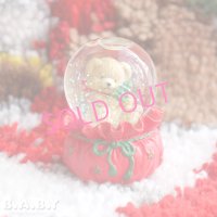 Christmas Bear Snow Globe