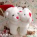 画像2: Merry Christmas Hugging Mini Twins Bear (2)