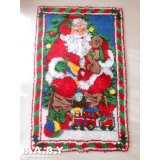 Santa & Toys LatchHooks Wall Decoration Rug