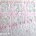 画像1: Gingham Check Animal Quilt Blanket (1)