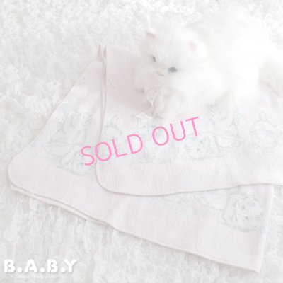 画像1: Yarn Ball Kitten Baby Pink Blanket