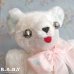 画像4: Bell Eyes Antique White Teddy Bear