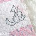 画像3: "THEY LIVED IN A SHOE" Kitten Quilting Blanket