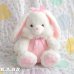 画像1: LEMONWOOD Rose Ribbon Bunny (1)